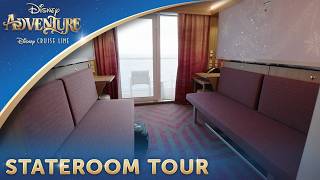 Disney Adventure – Oceanview Stateroom with Verandah | Disney Cruise Line