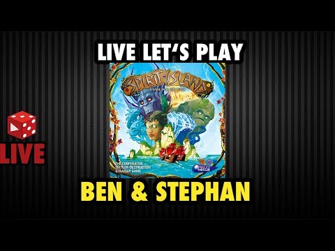 Spirit Island - Live Let's Play mit Stephan & Benjamin