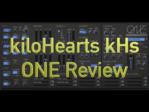 kiloHearts kHs ONE Audio Plugin Review and Rating