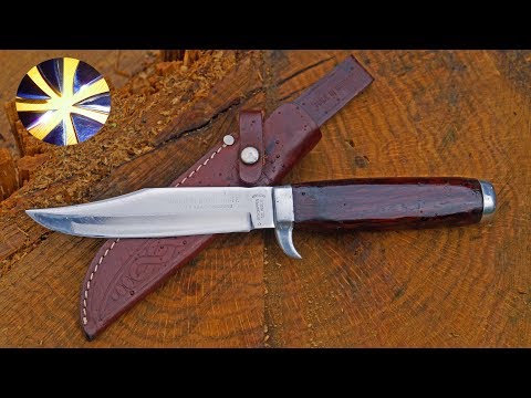 restauration Linder Rehwappen Original Bowie Knife Solingen 60's Jagdmesser