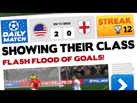 Streak - Score! Hero 2023 - USA Vs. England