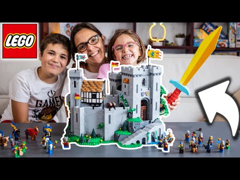 CASTELLO MEDIEVALE LEGO GIGANTE: Costruiamo e Giochiamo in Famiglia GBR