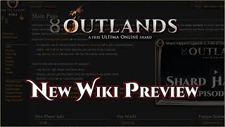 New Wiki Preview [UO Outlands]