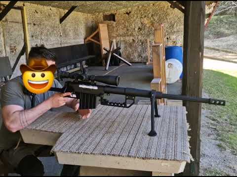 3D printed full size replica of M200 intervention sniper rifle