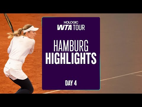 Alexandrova, Tomova & Yastremska Take the Court on Day 4 in Hamburg | WTA Highlights