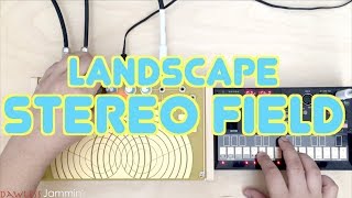 Video thumbnail for Landscape Stereo Field - Touch Plate Feedback Atonal Synthesizer by JAde Wii