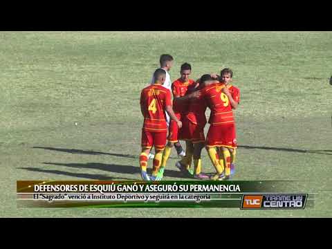 Federal B 17ª fecha: Defensores de Esquiú 2 - Instituto Deportivo 1