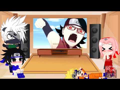 ┊🍓🍒┊Time 7 reagindo ao rap - Garota Uchiha - Gacha Club┊ 🍒🍓┊