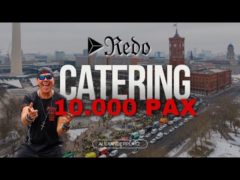 🔥10,000-person catering at Alexanderplatz – food truck fleet in Berlin! 🚛🍔🔥| XXL EVENT MEGASTRESS!