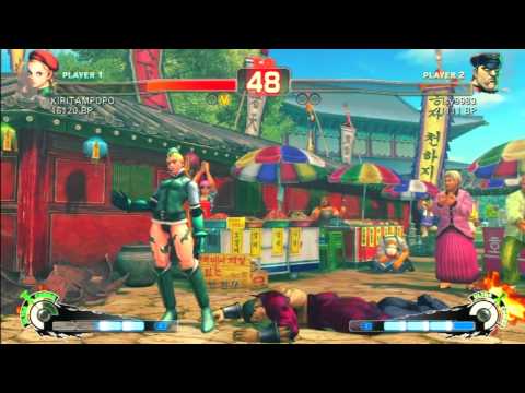 SSF4 Rank Match  KIRITAMPOPO (CA)  vs  lsy9983 (DI)