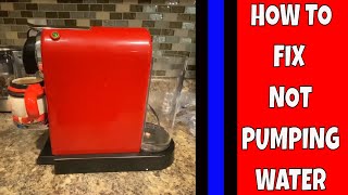 How To Fix Your NESPRESSO Coffee Machine That Wont Pump Water - Air Lock - EASIEST Method I Can Find