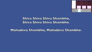 Shiva Shambho Kirtan