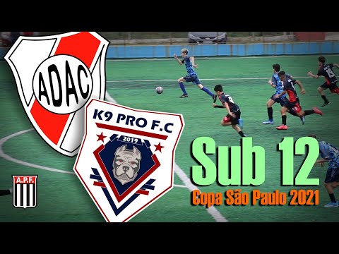 Jogo K9 vs Adac, categoria Sub12, pela Copa SP, em 17 de outubro de 2021 (SEM EDIÇÃO)