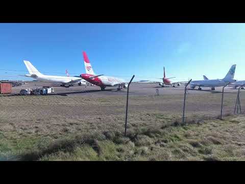 [4K] Walking in Marcel Dassault Airport, Châteauroux, Indre, FRANCE