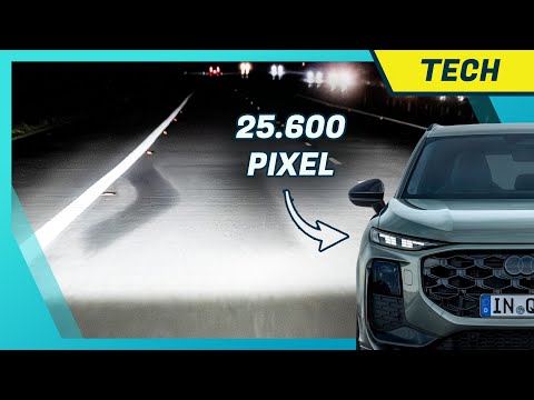 Audi Q3: Digitale Matrix-LED Scheinwerfer im Test | Endlich neue Technik | Funktionen | Nachtfahrt