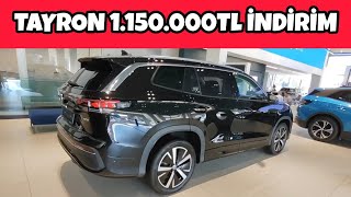 EYLÜL 2026 VOLKSWAGEN TAYRON BAYİ PAZARLIKLI İNDİRİMLİ FİYATLARI