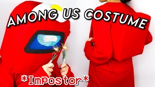 DIY AMONG US COSTUME *UNDER $10!* Easy and Cheap | Halloween 2020