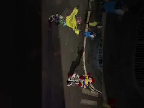 carreta Liga da Justiça em Santa Mariana PR