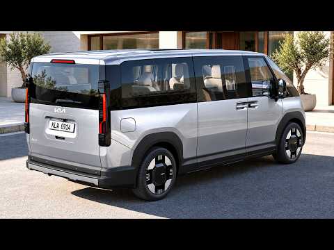 New 2027 Kia PV7 Best Spacious Midsize Van
