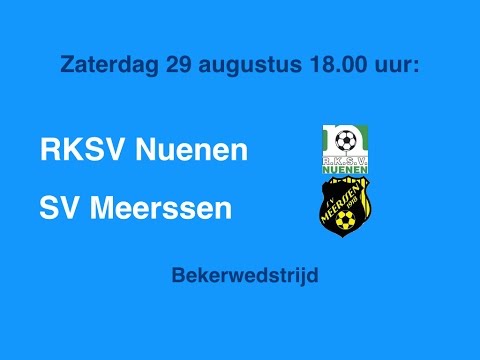 RKSV Nuenen-SV Meerssen (beker) 29-08-2015
