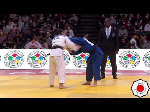 Judo Womens - Baasankhuu Bavuudorj vs. Katharina Menz - U48 Grand Slam Paris 2022