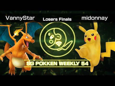 SGPW v. 54 - Pokkén DX Losers Finals: VannyStar (Charizard) vs. midonnay (Pikachu)