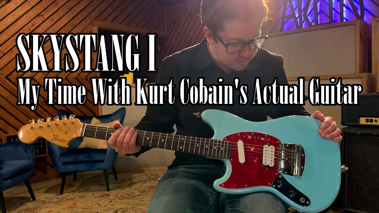 My Time With Kurt Cobain's Actual Guitar | Episode 1: Skystang I | Playing The In Utero Tour Mustang