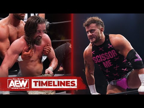 The History of AEW World & ROH Tag Champion, MJF vs. Bullet Club Gold's Jay White! | AEW Timelines