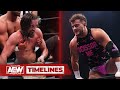 The History Of AEW World ROH Tag Champion MJF Vs Bullet Club Gold S Jay White AEW Timelines