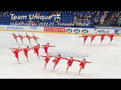 Team Unique - Short Program - Synchronized Skating - Finlandia Trophy 2022