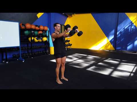 Dumbbell Skier Swings | Dumbbell Exercises