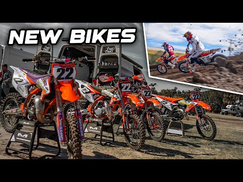 CHAD REED RIDES KTM 125 SX!! Chad vs Tate First Battle on 2 Strokes | Pace is Back!