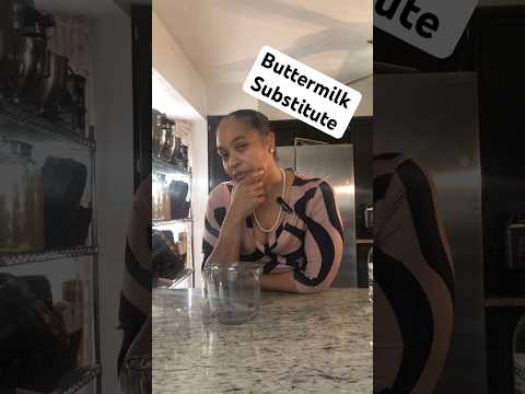 The Perfect Substitute for Buttermilk in a Recipe #shorts #baking101 #bakingtips