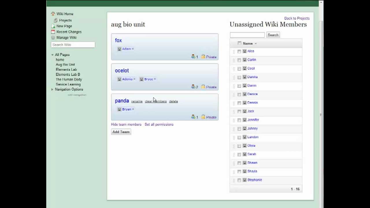 Projects: Introduction