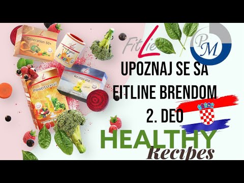 Upoznaj se sa Fitline brendom PM-international - 2. deo (HR🇭🇷)