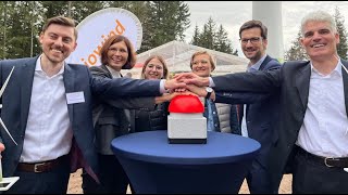 Einweihungsfeier der Windenergieanlage Holzschlägermatte