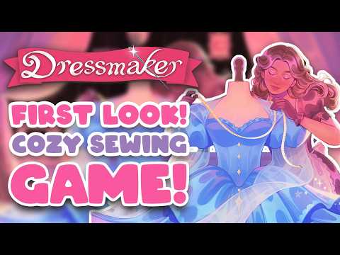 I Tried the New Cozy Sewing Game! | Dressmaker First Look!