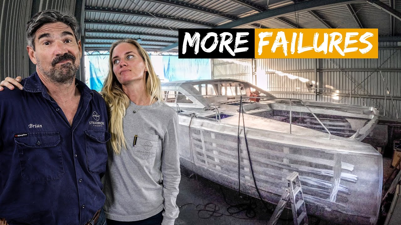 LOSING PATIENCE With This Project 😮‍💨 (Building Our Own Aluminum Catamaran Pt. 20)