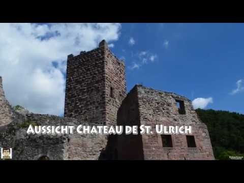 Aussicht Chateau de St Ulrich