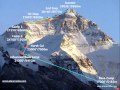 Everest North Col Animated Route Map