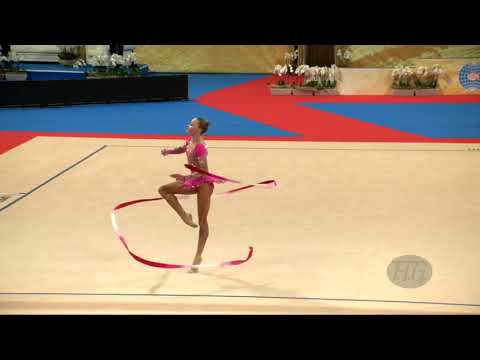 SOROKINA Darya (AZE) - 2018 Rhythmic Worlds, Sofia (BUL) - Qualifications Ribbon