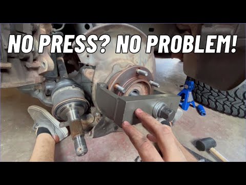 Replacing a Front Wheel Bearing on 2002 Tundra 4WD