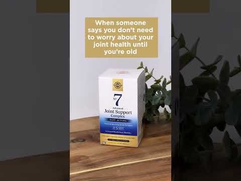 It’s NEVER too early to start taking care of your joints 💛#jointhealth #solgar7