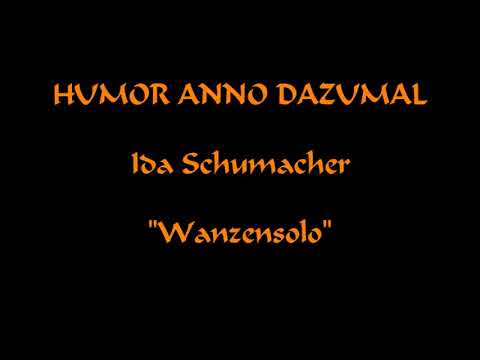 Humor von Anno dazumal: "Wanzensolo'"
