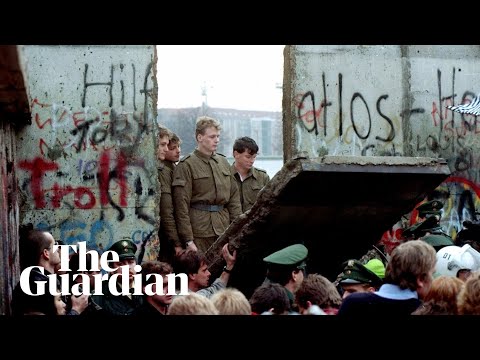 The fall of the Berlin Wall