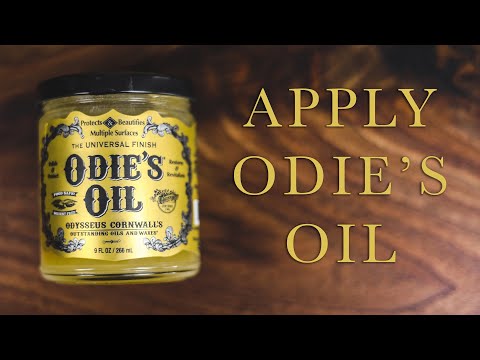 How to Apply Odie's Oil Wood Finish