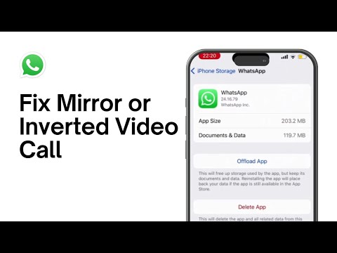 How to Fix Mirror or Inverted Video Call in WhatsApp