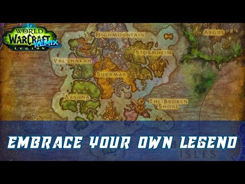 Embrace Your Own Legend Quest | Infinite Research assignments completed | Legion Remix