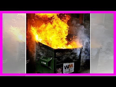 Dumpster fire