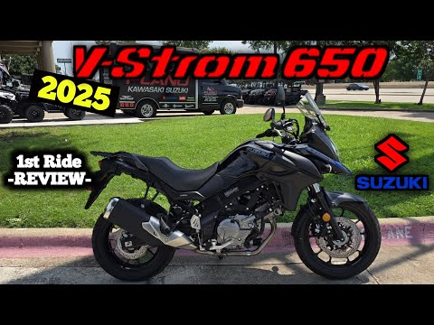 2025 Suzuki V-STROM 650 1st Ride & Review | Suzuki's answer to the 700 & 750 class!!